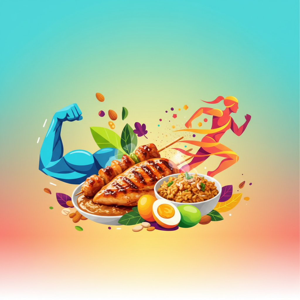 Protein: Bahan Bakar Pertumbuhan & Performa Atlet